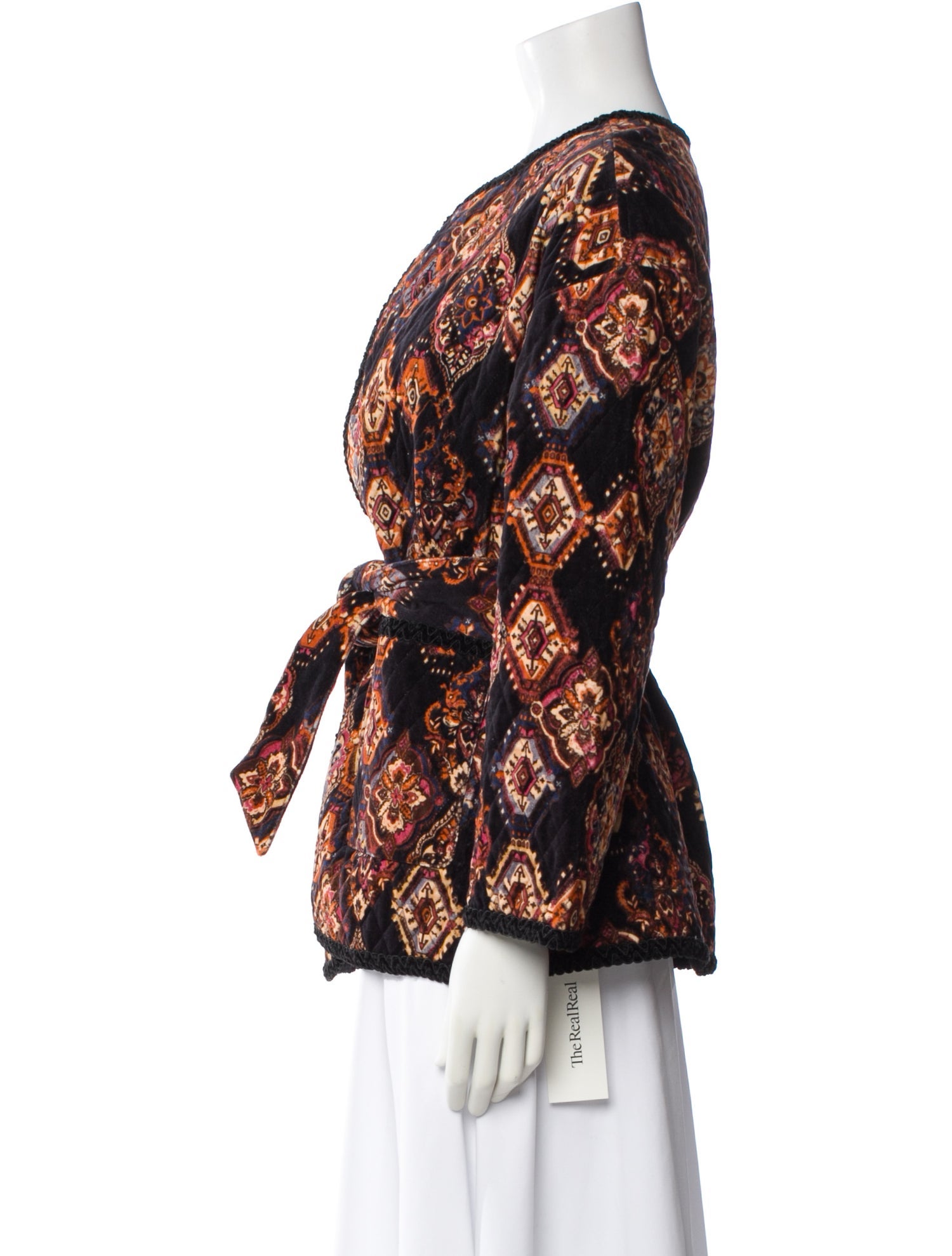 Cara Cara Floral Print Evening Jacket