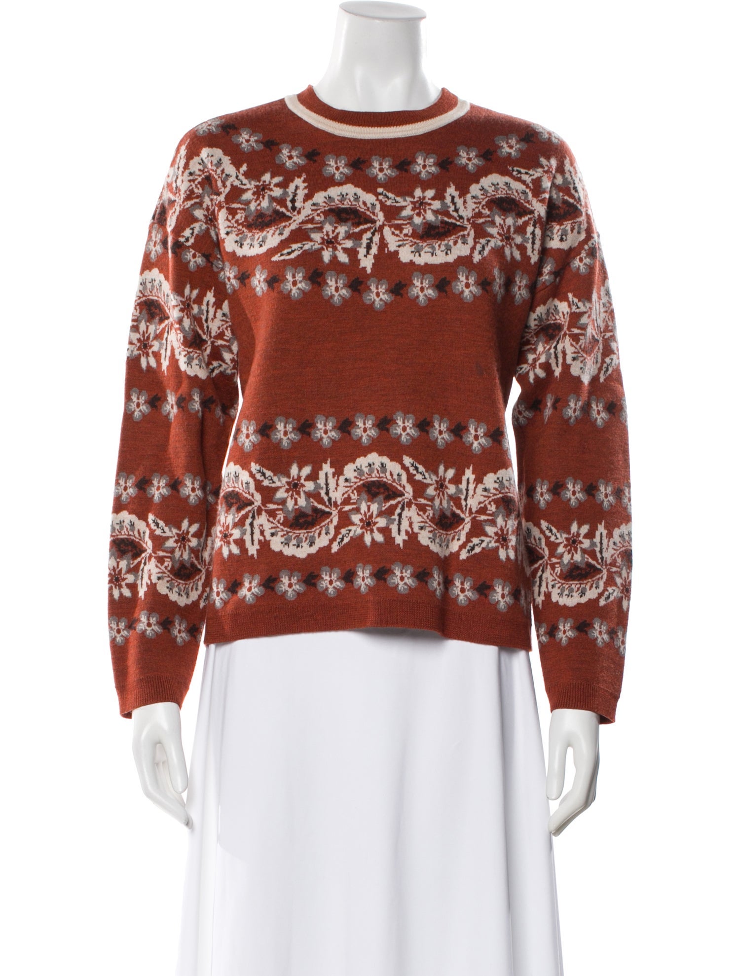 Cara Cara Wool Printed Sweater