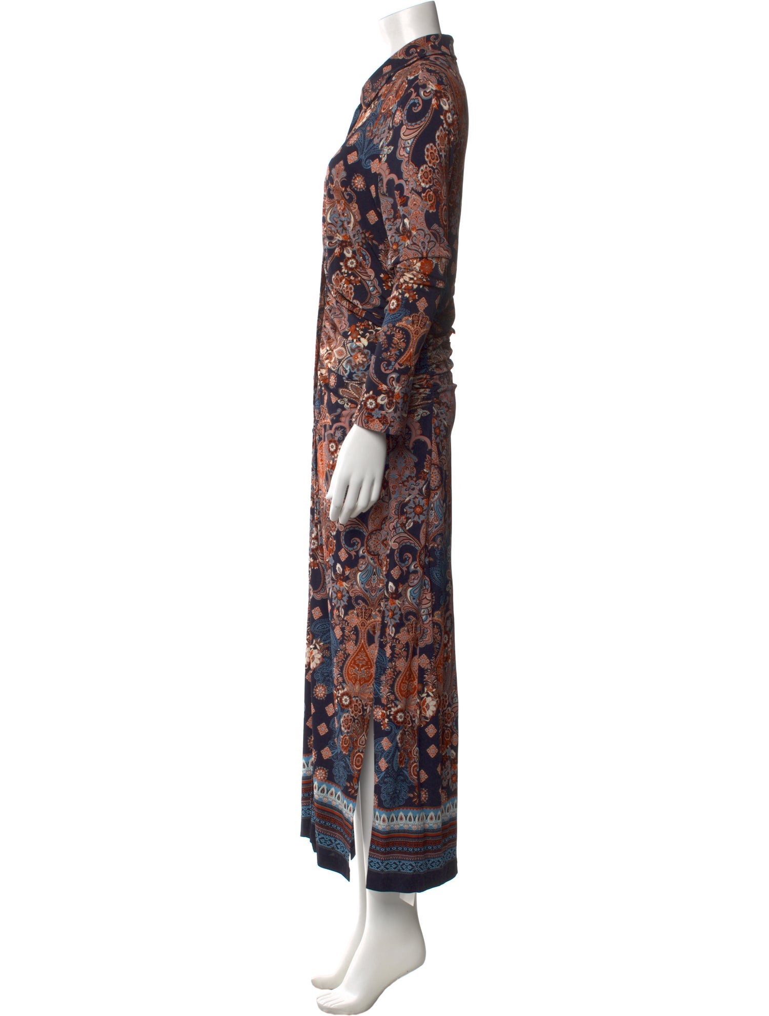 Cara Cara Paisley Print Long Dress