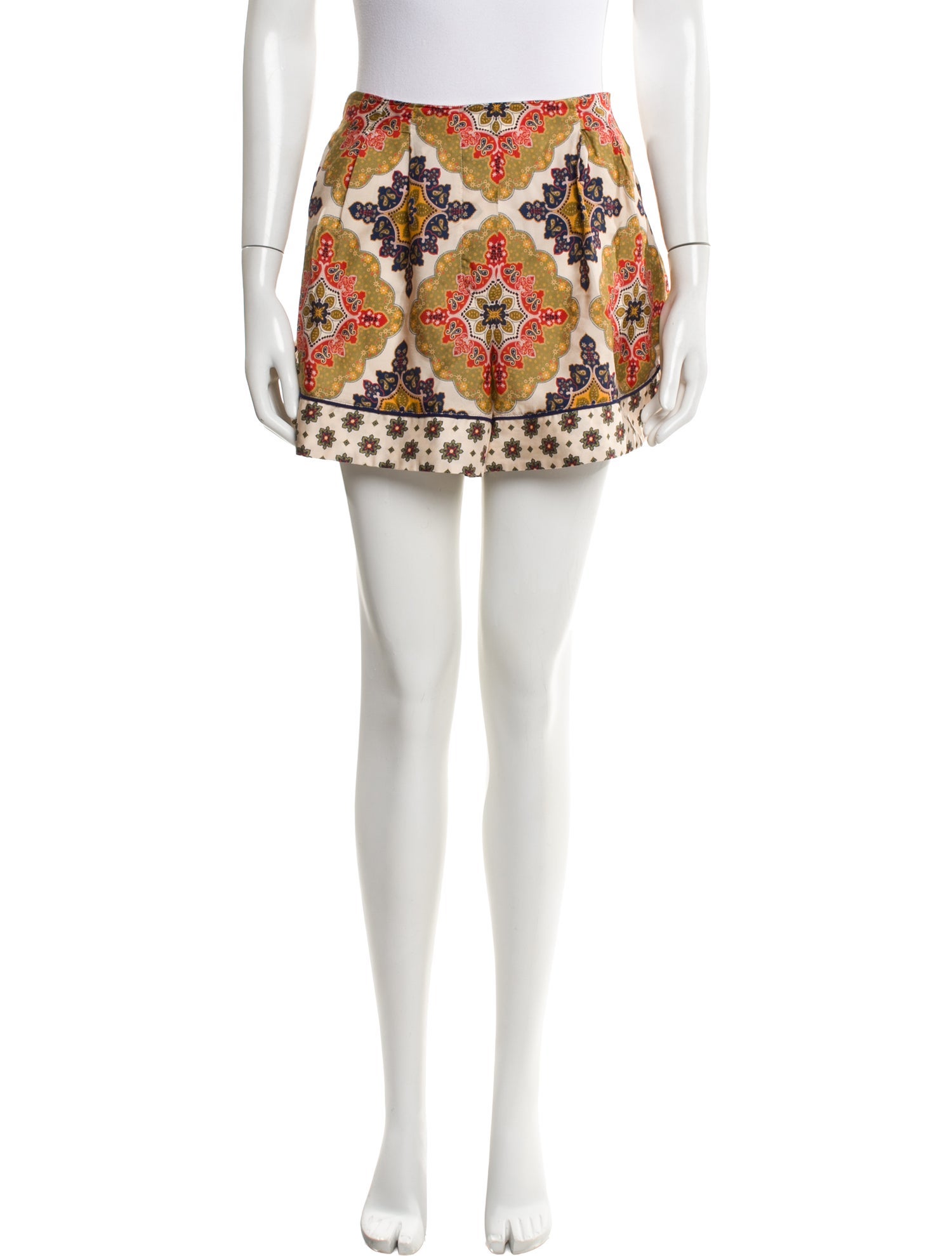 Cara Cara Floral Print Mini Shorts