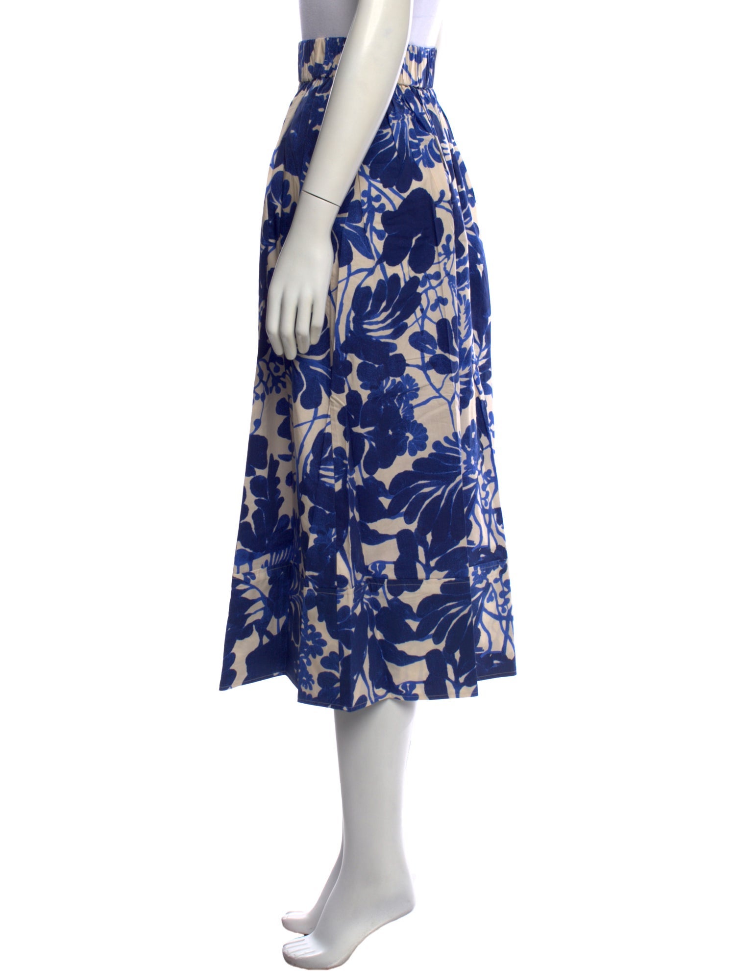 Cara Cara Printed Midi Length Skirt w/ Tags