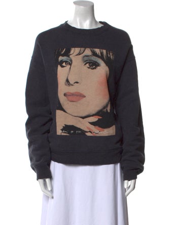 Coach x Richard Bernstein Graphic Print Crew Neck Sweatshirt