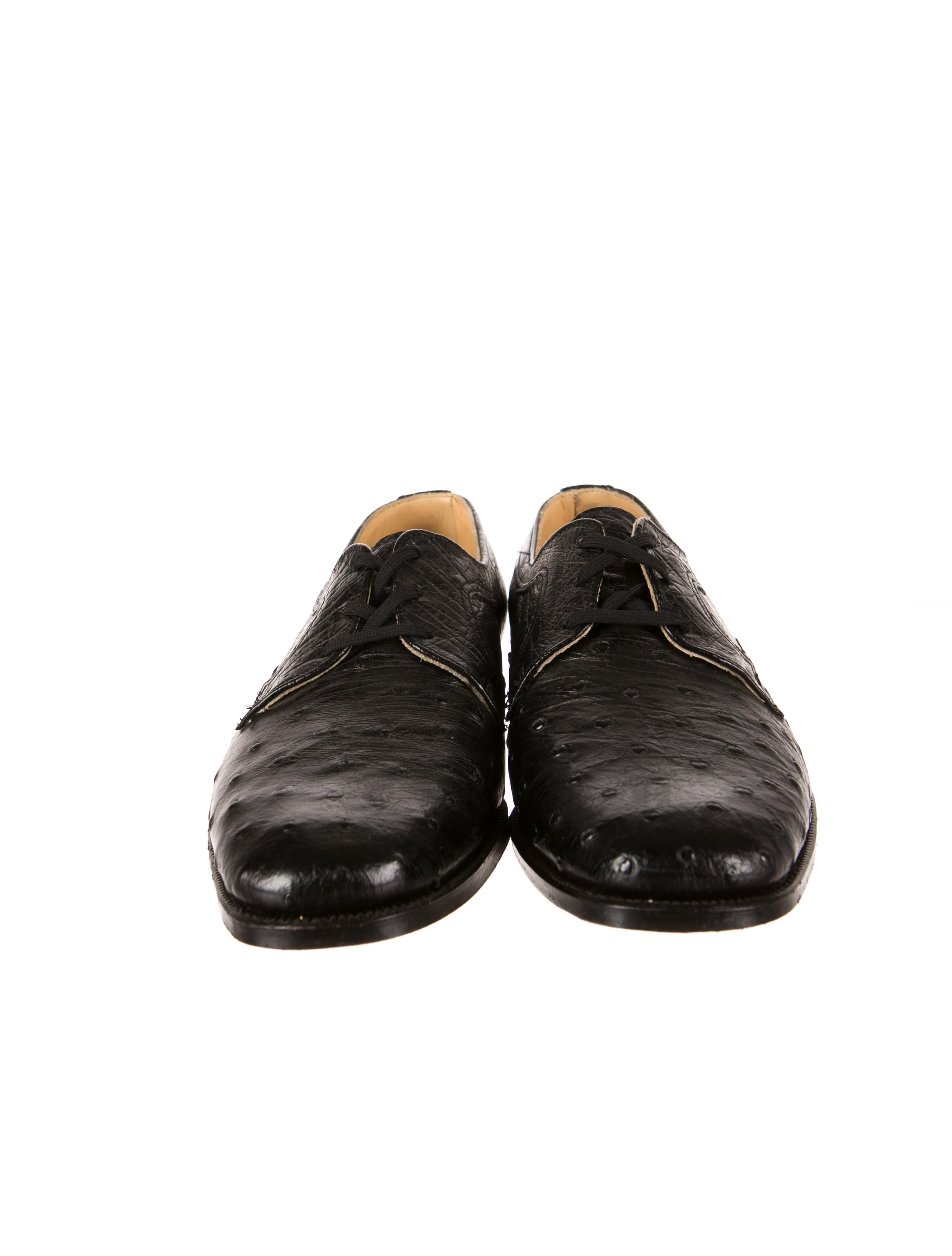 Crockett & Jones Ostrich Derbys Shoes WCRCK20022 The RealReal