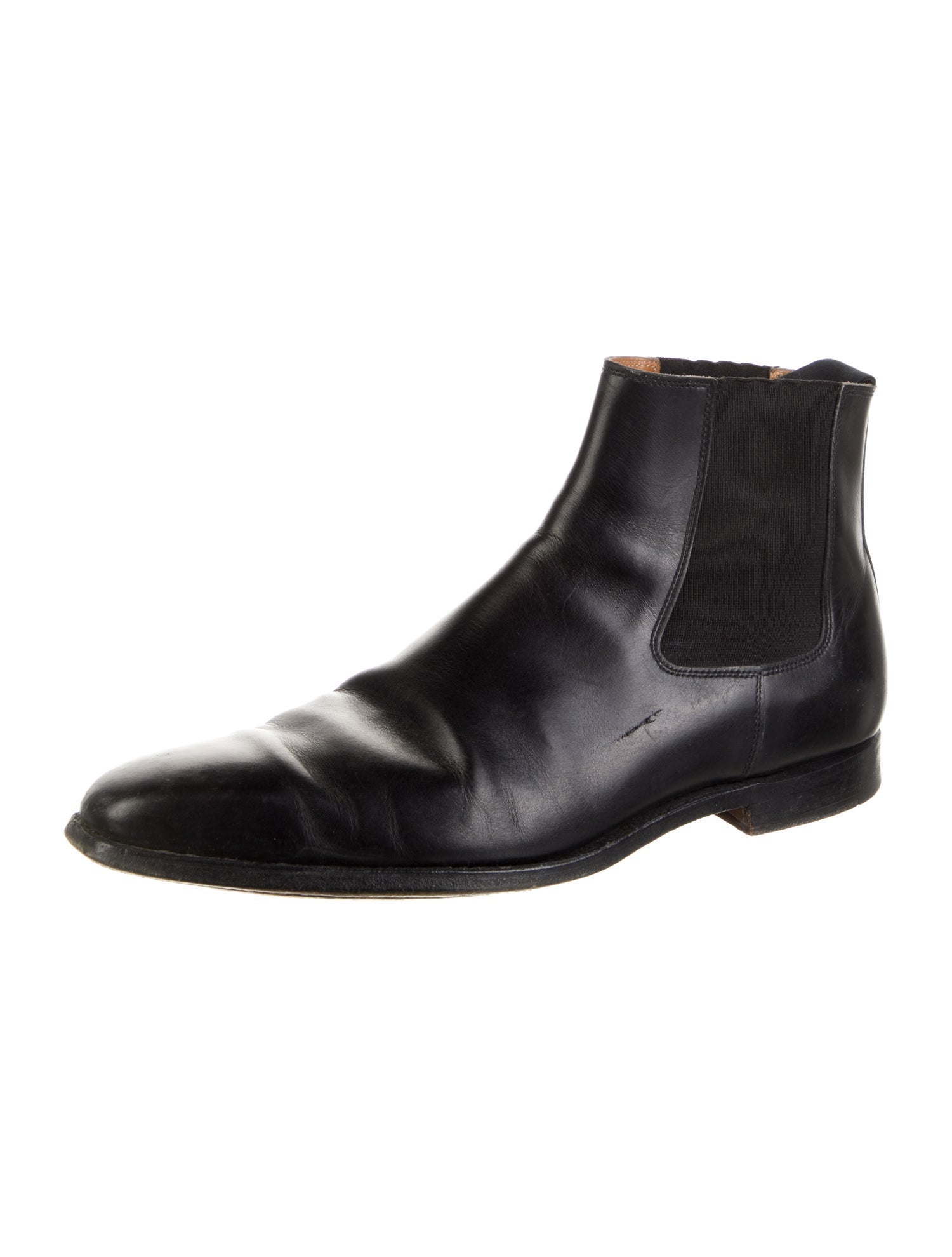 Crockett & Jones Leather Chelsea Boots