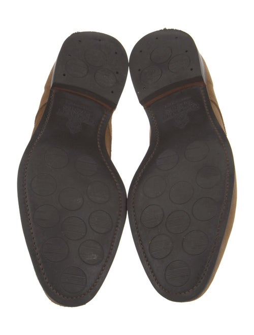 Crockett & Jones Suede Lace-Up Boots