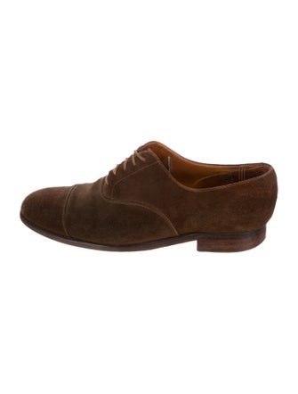 Crockett & Jones Suede Oxfords