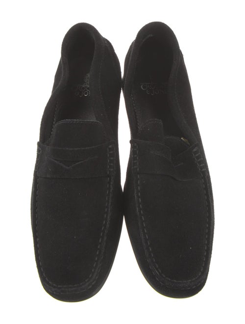 Crockett & Jones Suede Dress Loafers