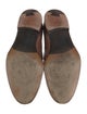 Crockett & Jones Leather Tassel Accents Dress Loafers