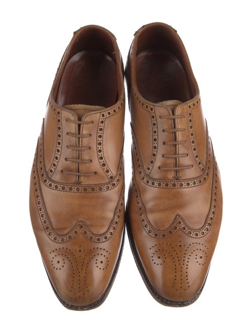Crockett & Jones Leather Lasercut Accents Brogues