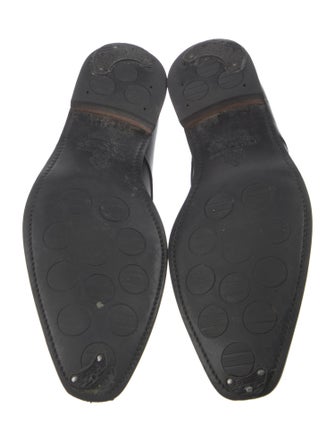 Crockett & Jones Leather Monk Straps