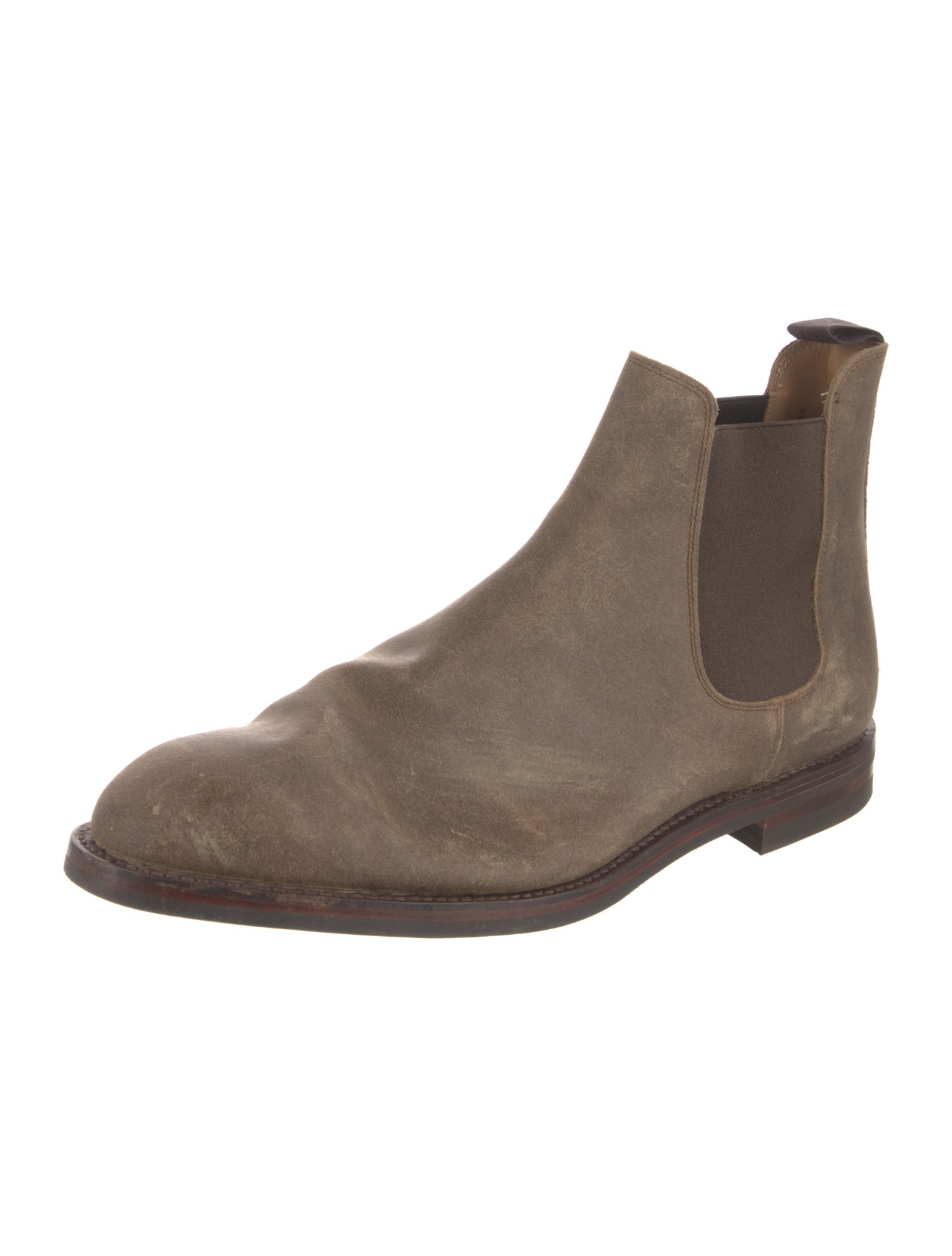 Crockett & Jones Suede Chelsea Boots