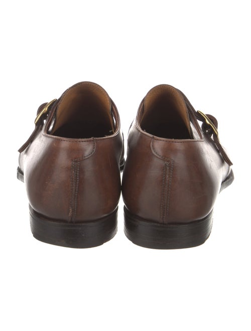 Crockett & Jones Leather Monk Straps