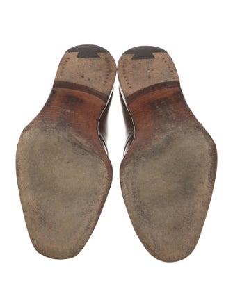 Crockett & Jones Leather Monk Straps