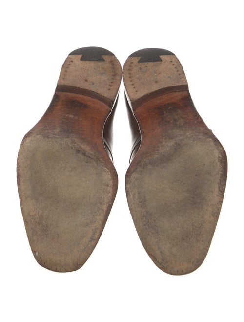 Crockett & Jones Leather Monk Straps