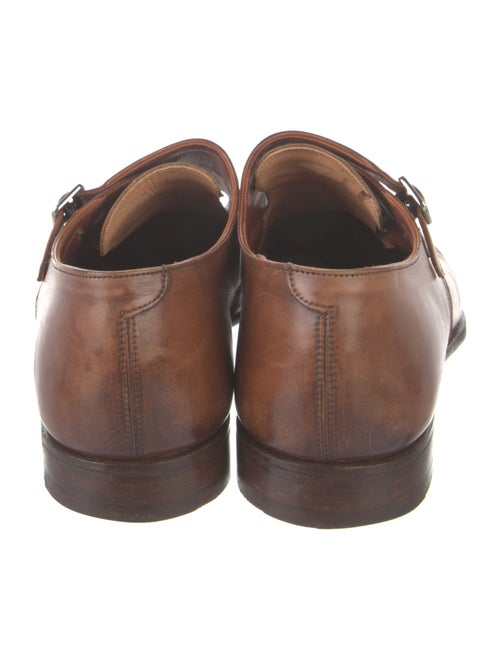 Crockett & Jones Leather Monk Straps