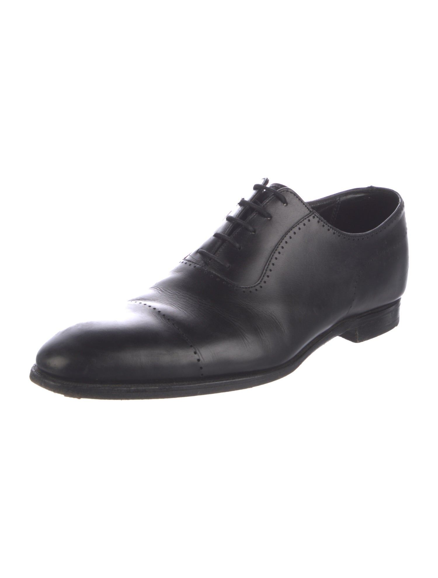 Crockett & Jones Leather Oxfords