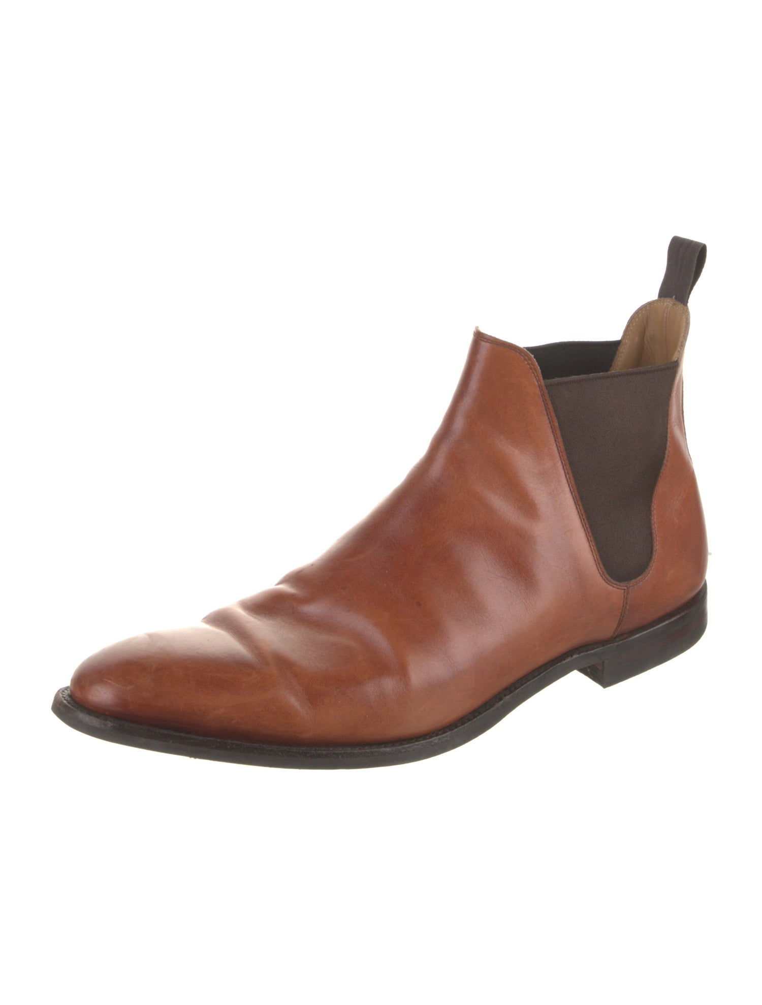 Crockett & Jones Leather Chelsea Boots