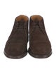 Crockett & Jones Suede Lace-Up Boots