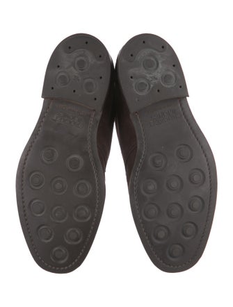 Crockett & Jones Suede Lace-Up Boots