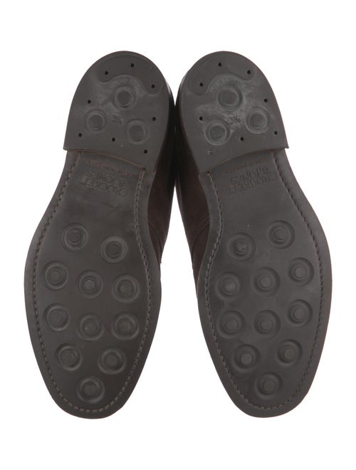 Crockett & Jones Suede Lace-Up Boots