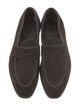 Crockett & Jones Suede Dress Loafers