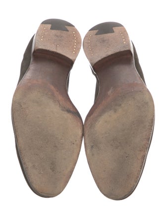 Crockett & Jones Suede Dress Loafers