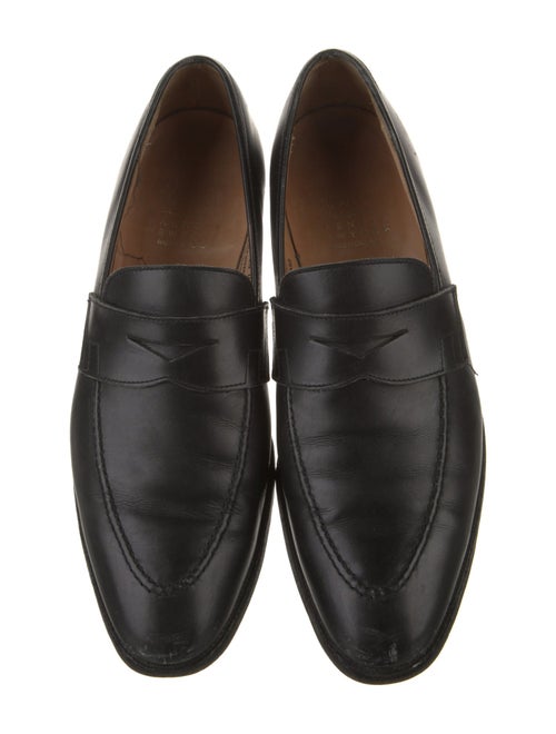 Crockett & Jones Leather Dress Loafers