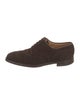 Crockett & Jones Suede Lasercut Accents Brogues