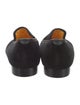 Crockett & Jones Velvet Embroidered Accent Loafers