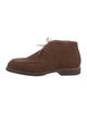 Crockett & Jones Suede Lace-Up Boots