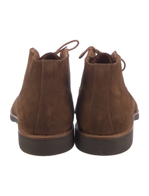 Crockett & Jones Suede Lace-Up Boots