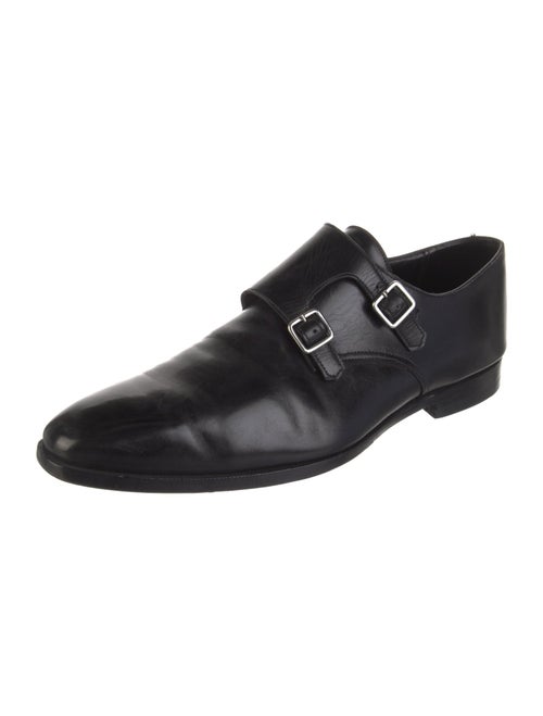 Crockett & Jones Leather Monk Straps