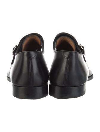 Crockett & Jones Leather Monk Straps