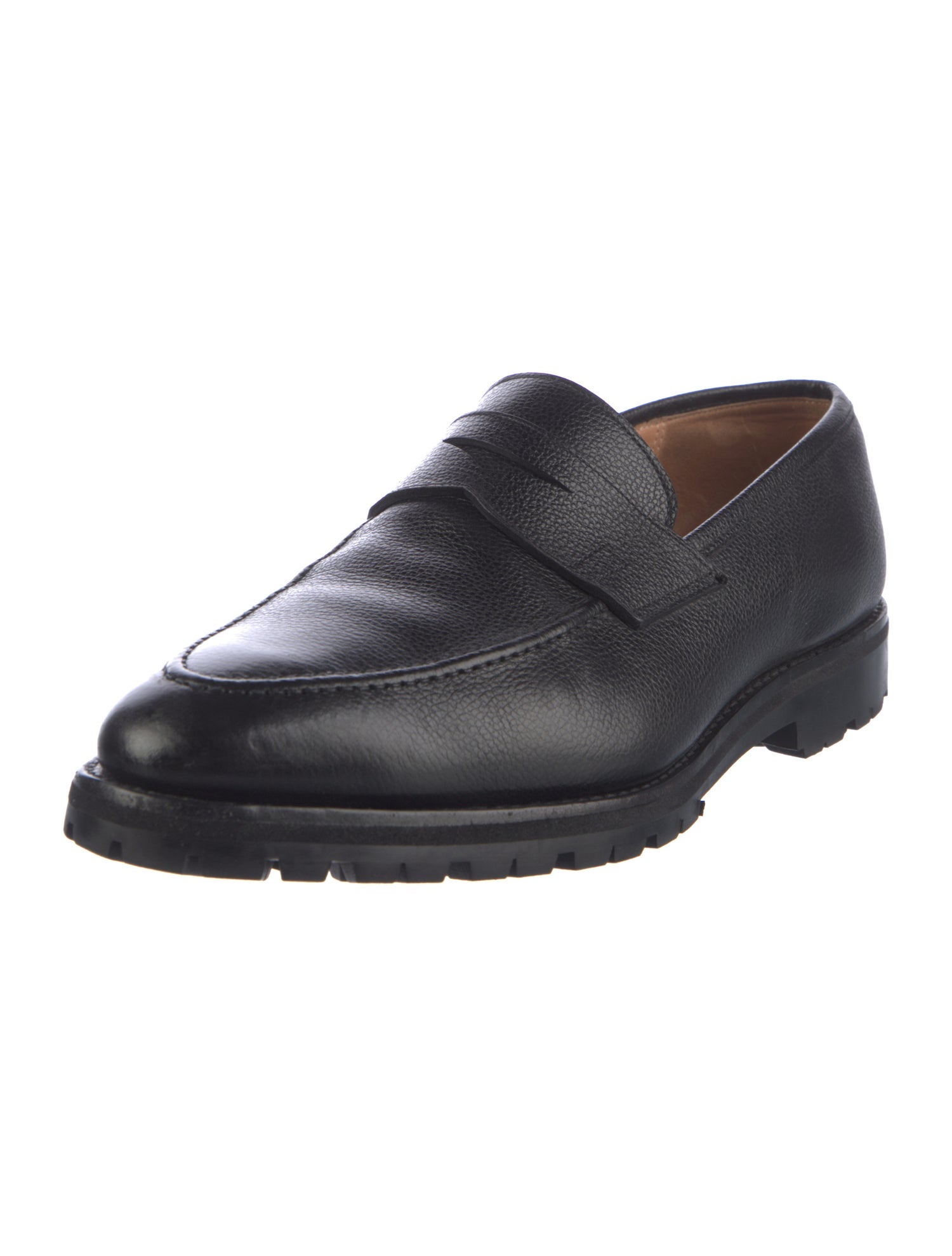 Crockett & Jones Leather Dress Loafers