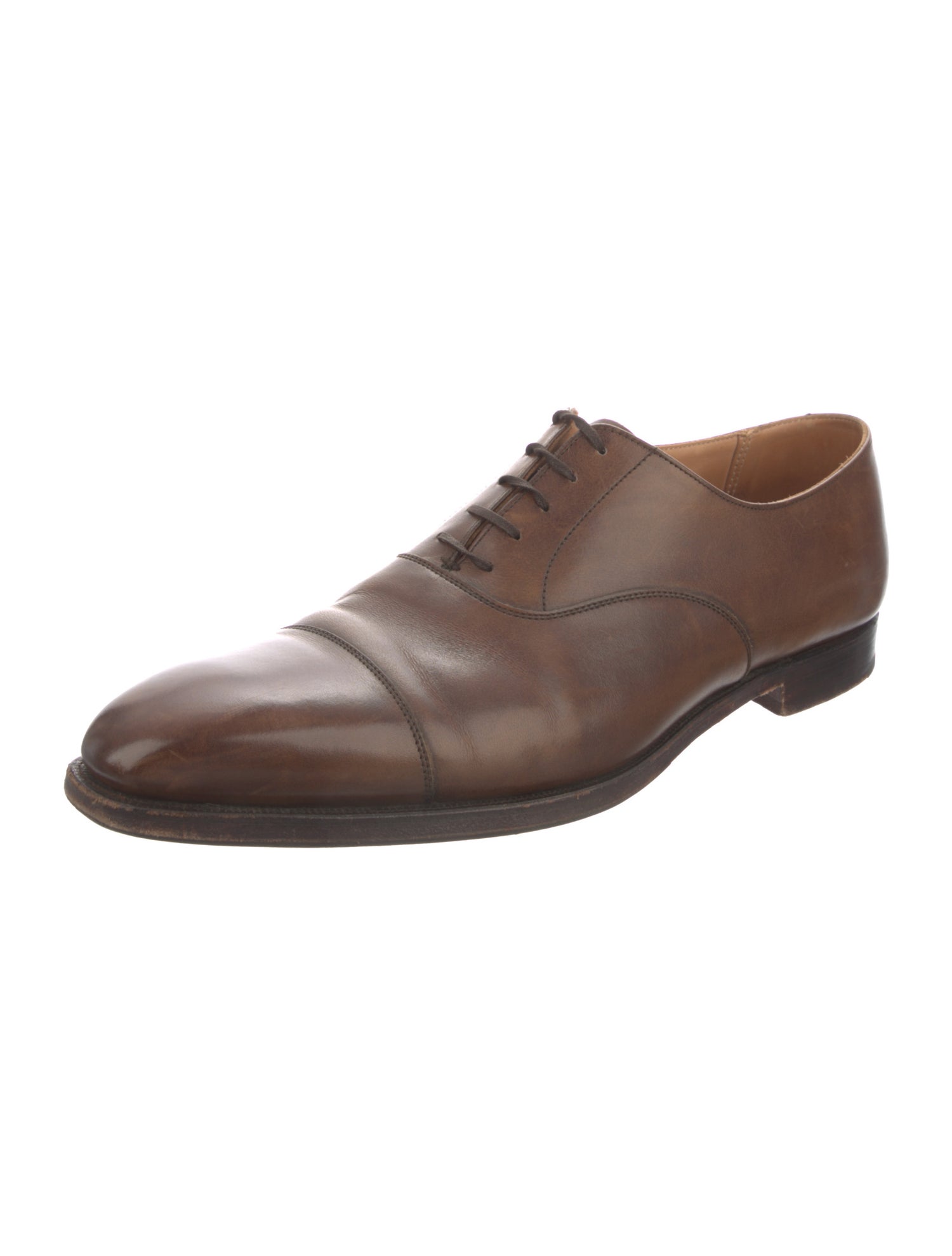 Crockett & Jones Leather Oxfords