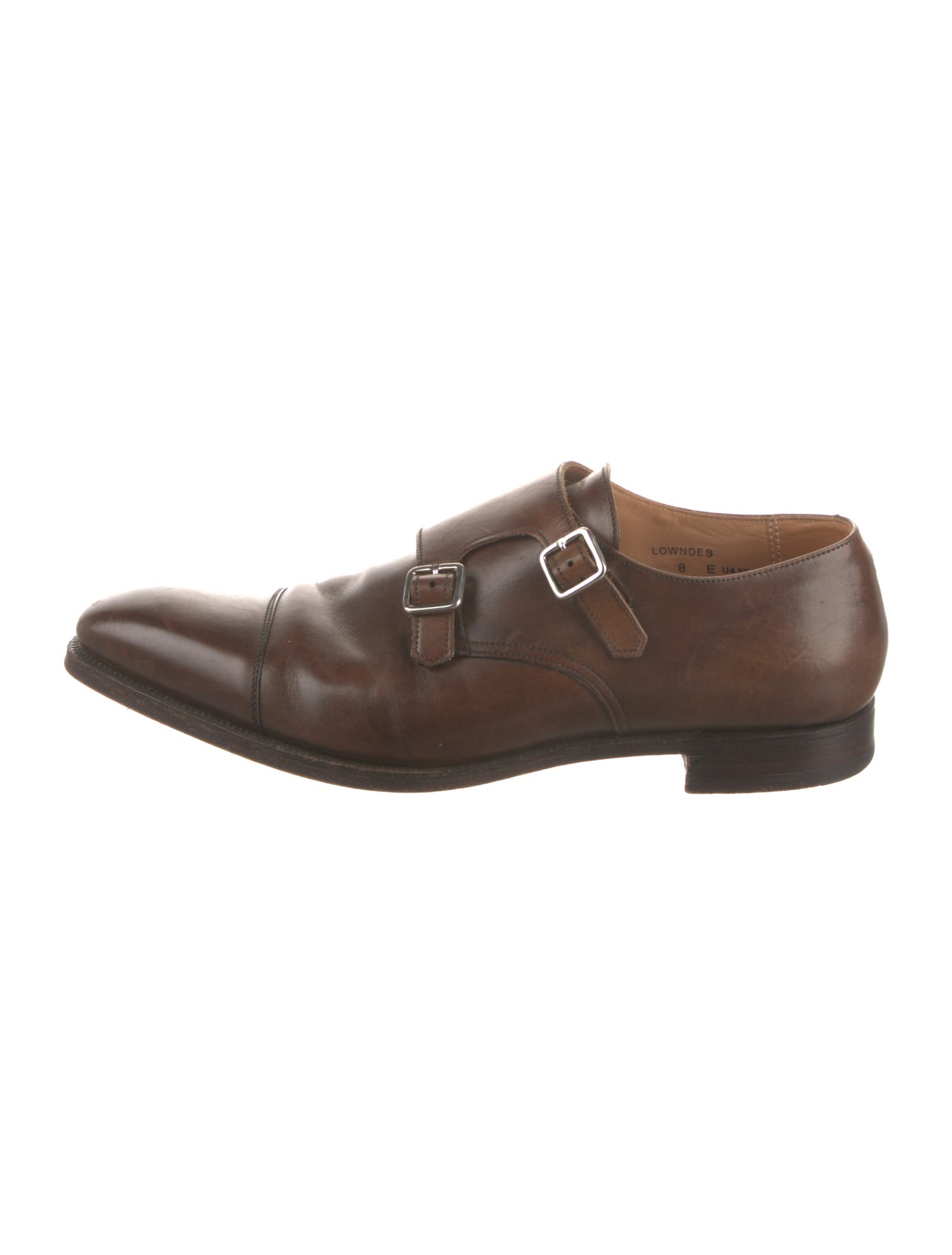 Crockett & Jones Leather Monk Straps