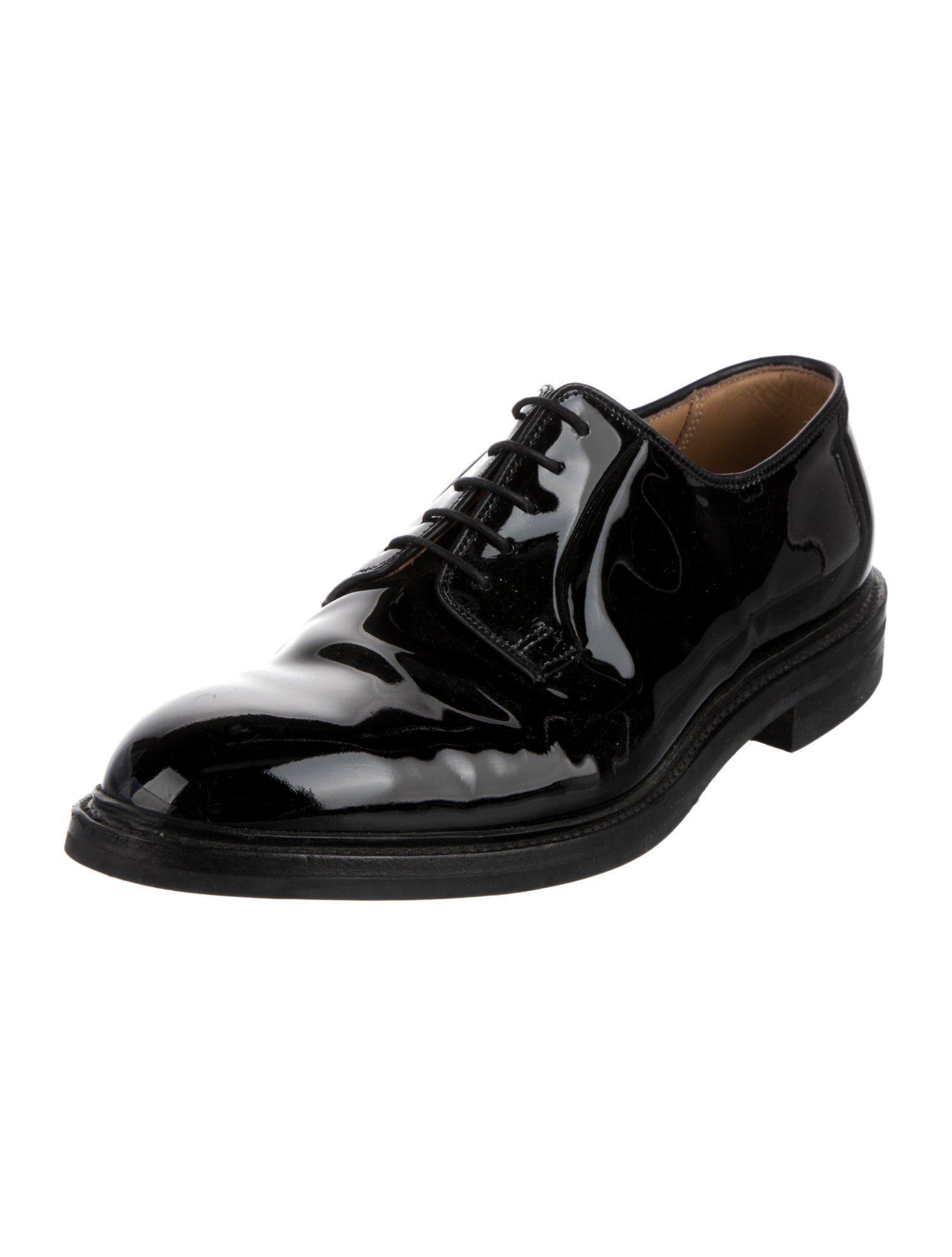 Crockett & Jones Patent Leather Derby Shoes