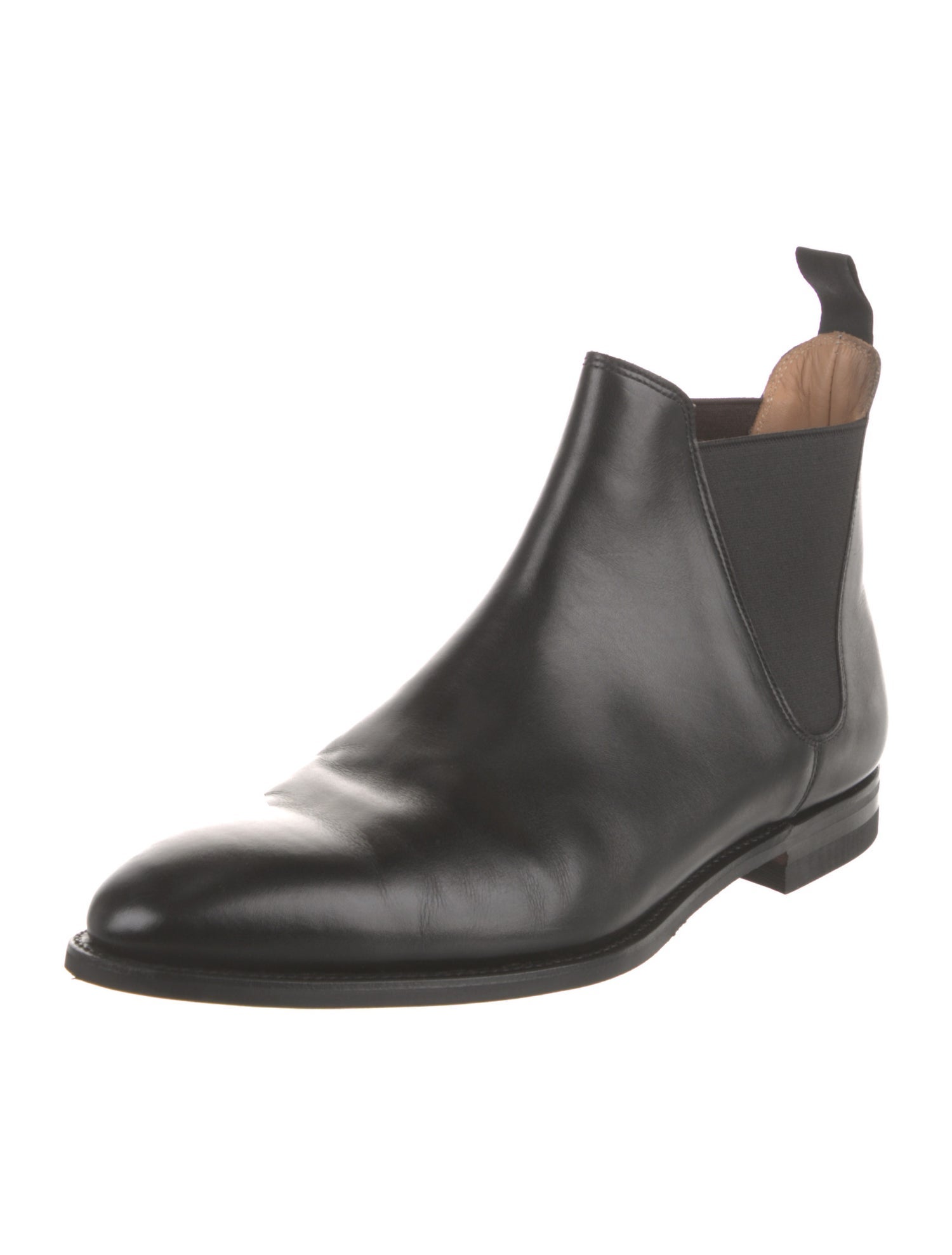 Crockett & Jones Leather Chelsea Boots