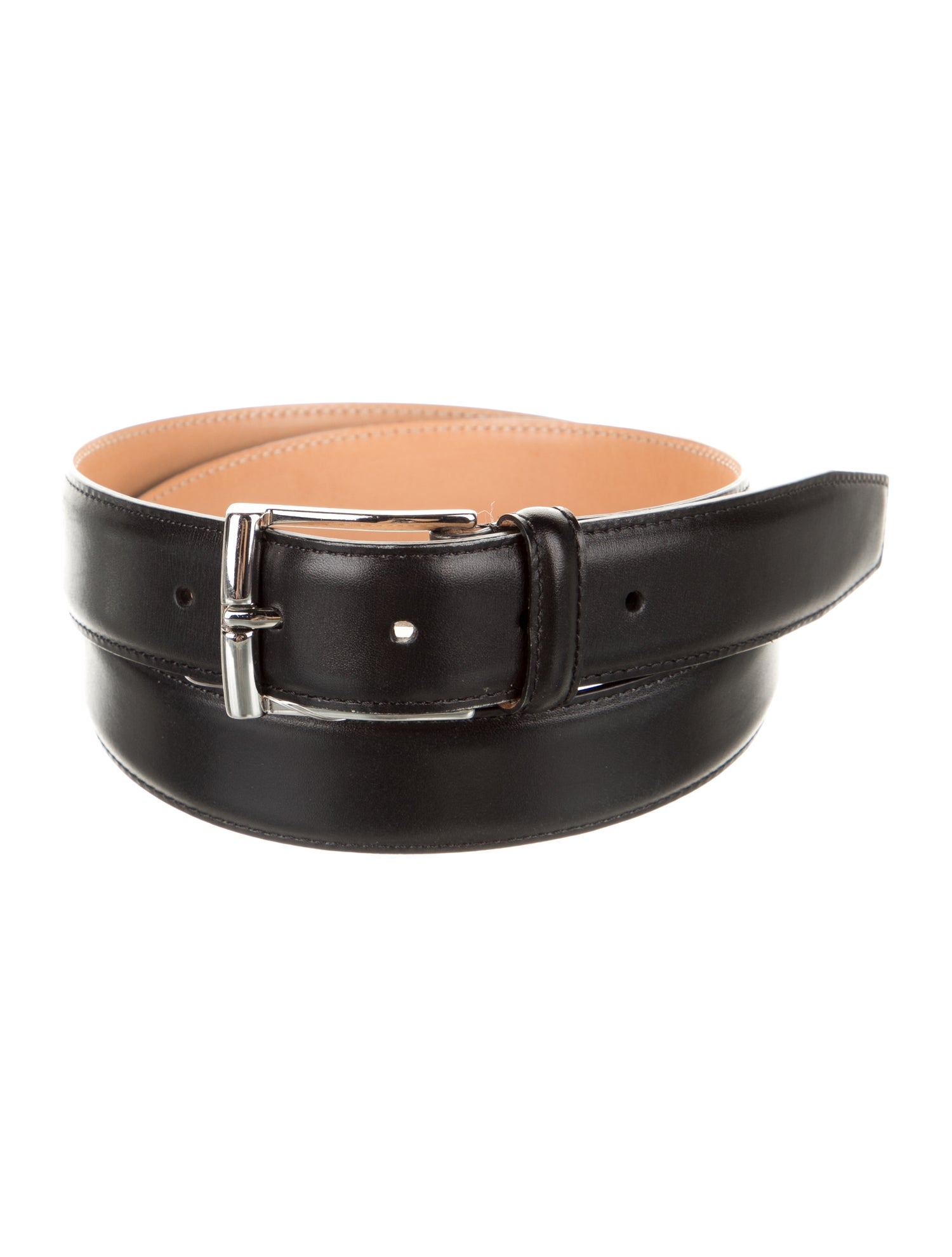 Crockett & Jones Skinny Leather Belt
