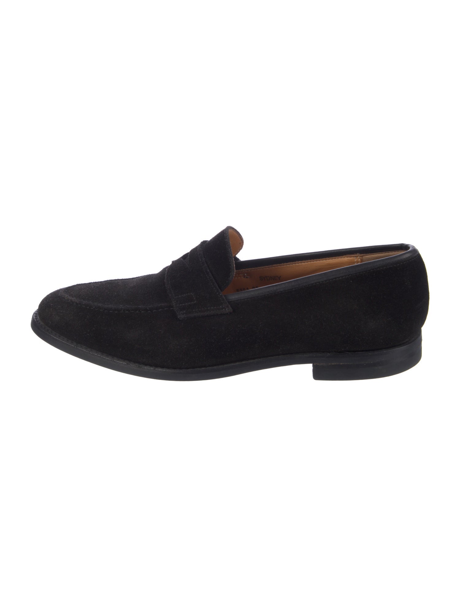 Crockett & Jones Suede Dress Loafers