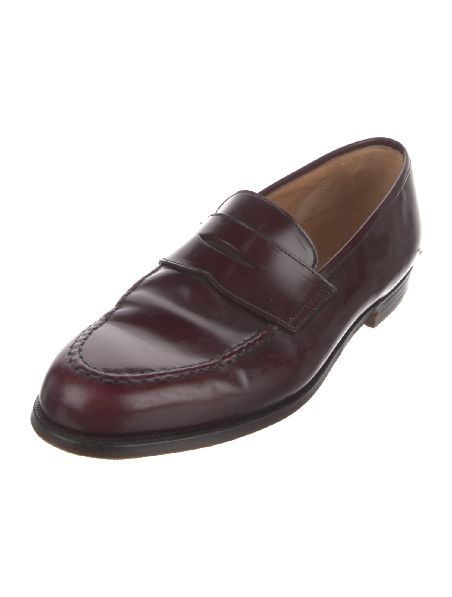Crockett & Jones Leather Loafers