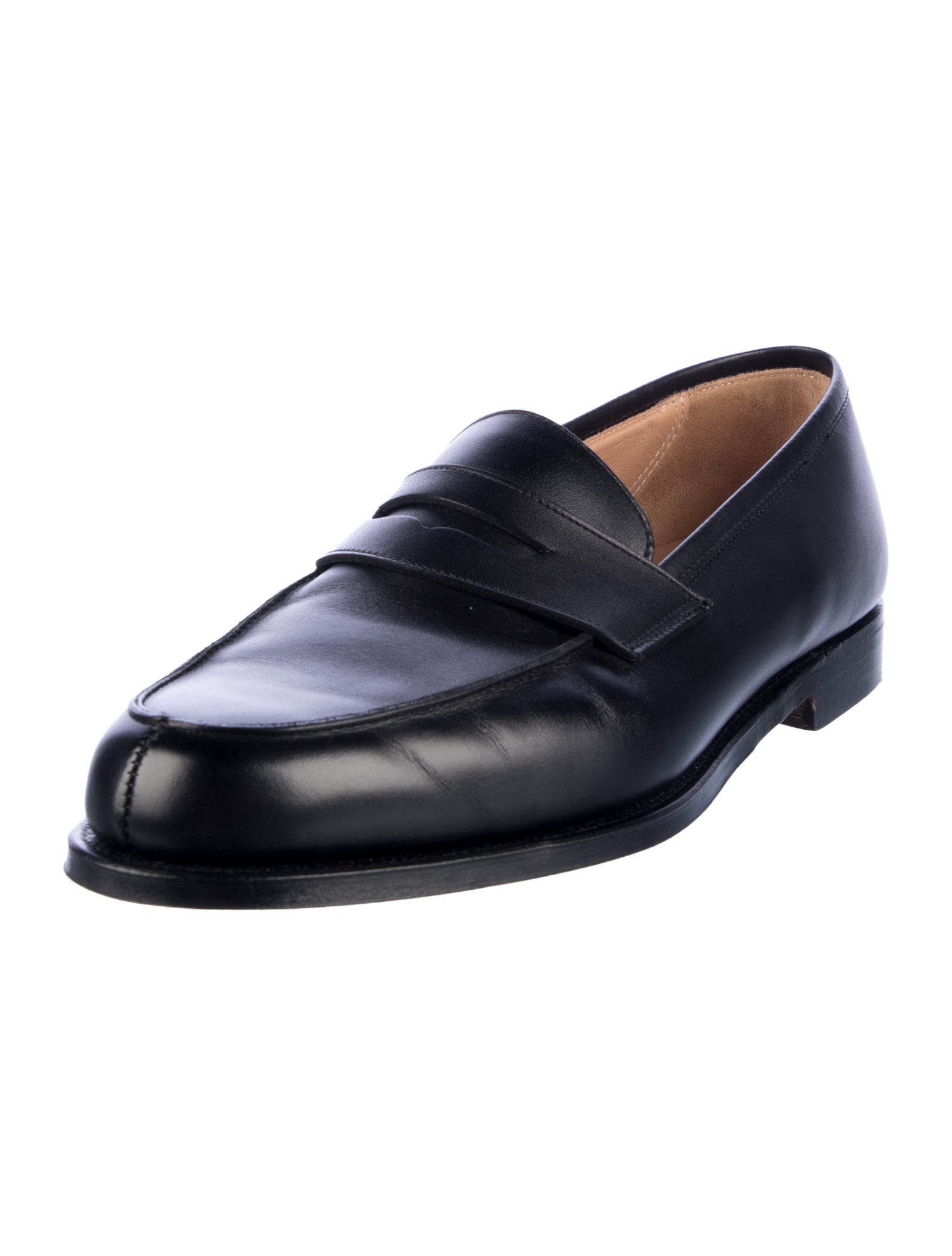 Crockett & Jones Leather Dress Loafers