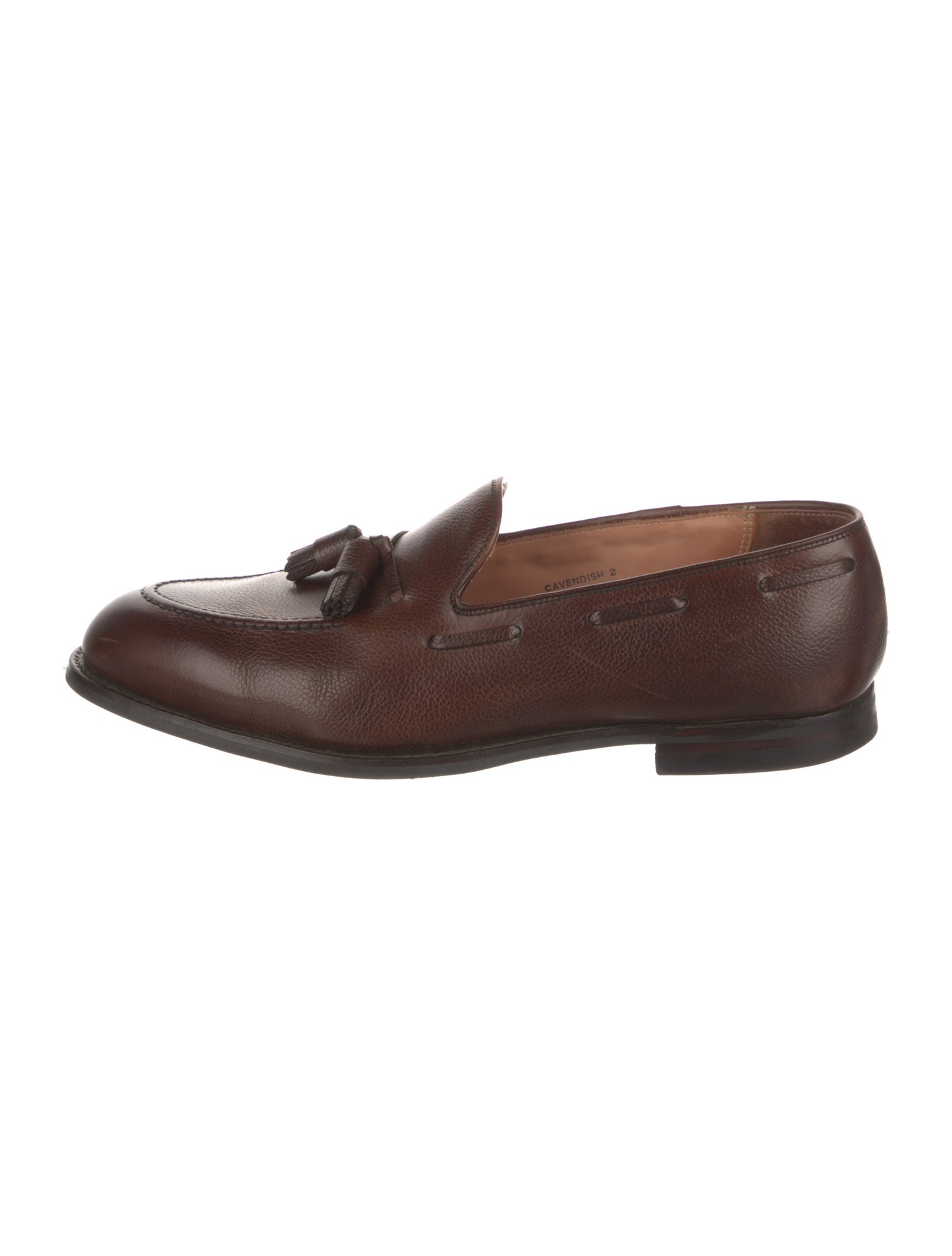 Crockett & Jones Leather Dress Loafers