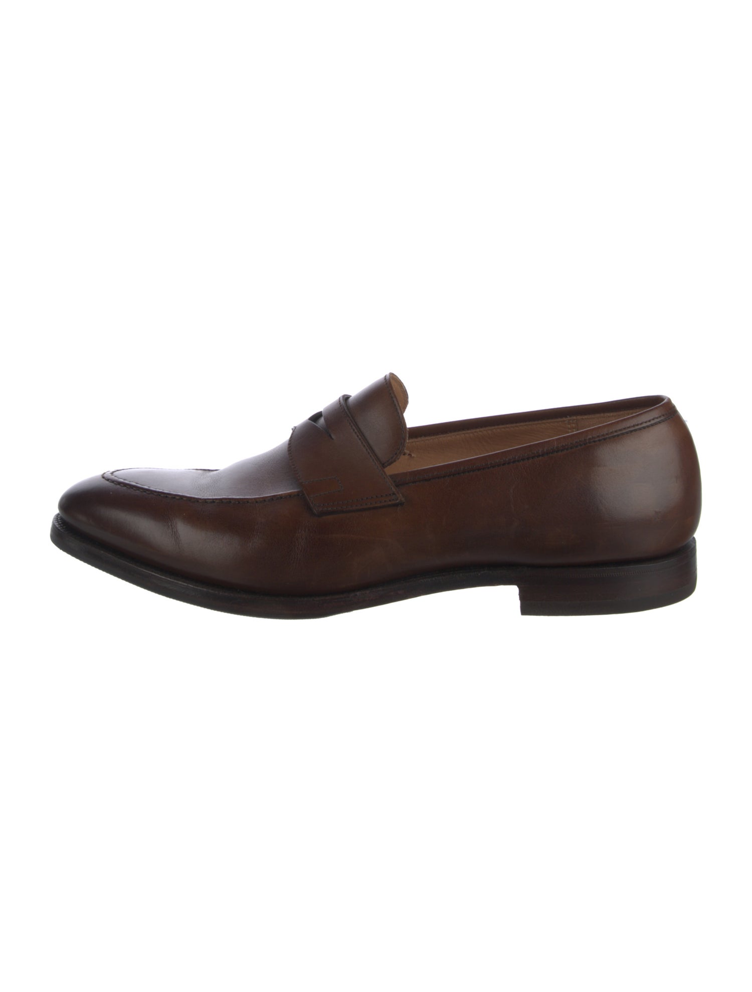 Crockett & Jones Leather Dress Loafers