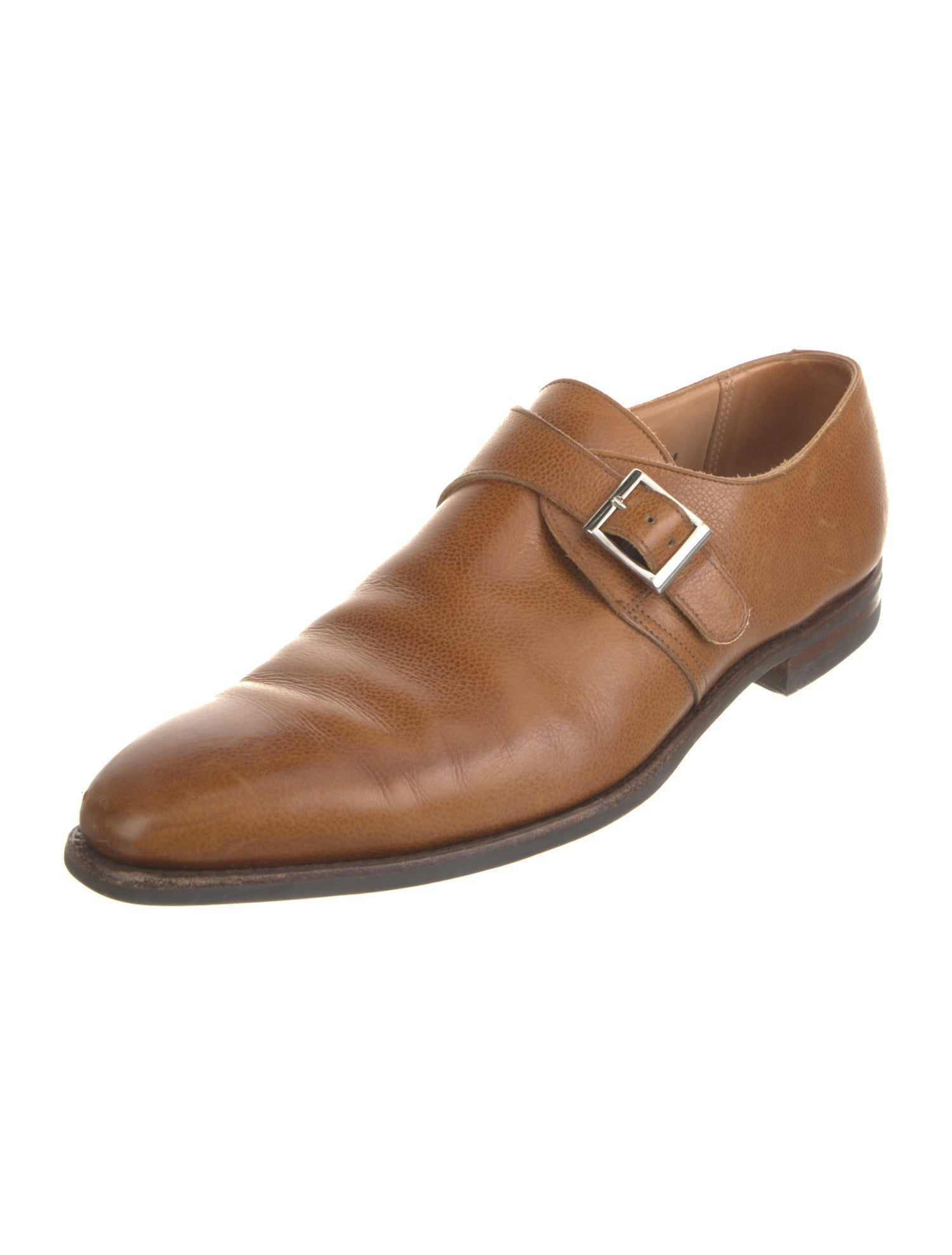 Crockett & Jones Leather Monk Straps