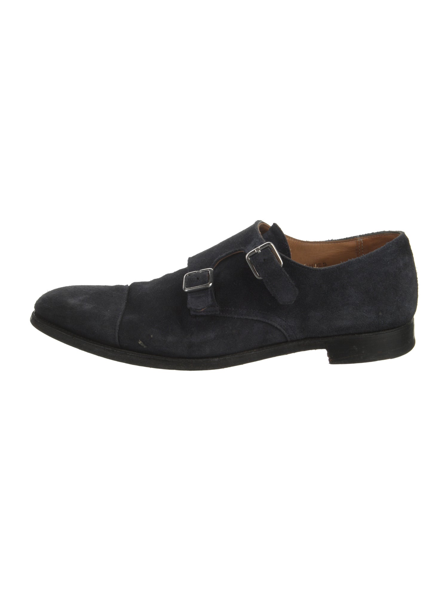 Crockett & Jones Suede Monk Straps