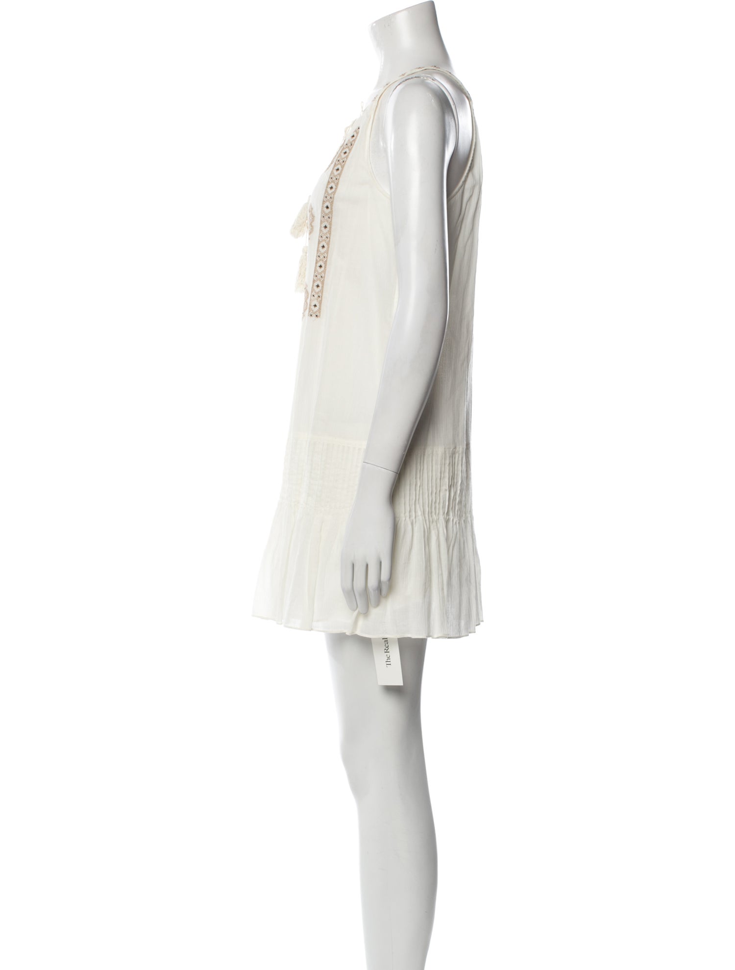 Cardigan Scoop Neck Mini Dress w/ Tags