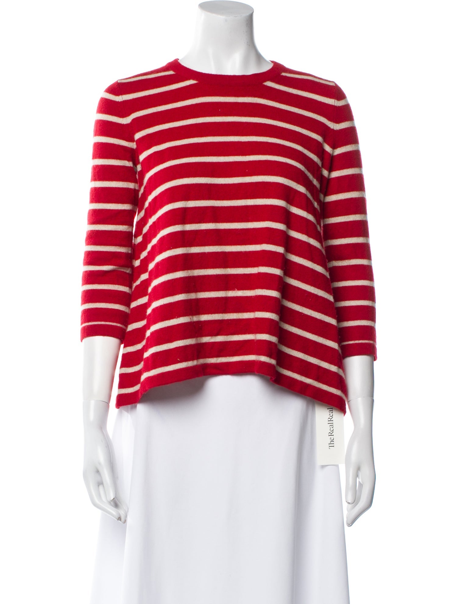 Cardigan Cashmere Striped Sweater