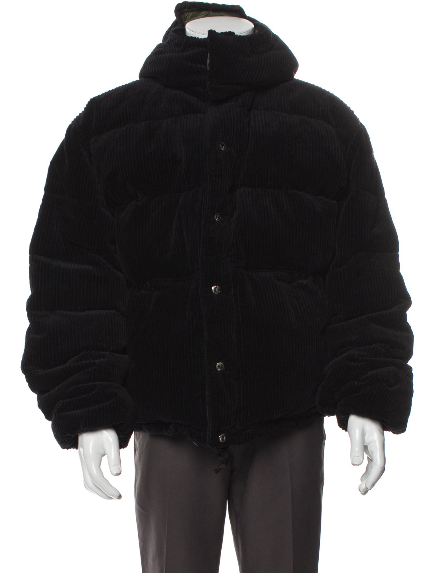 Crescent Down Works x Todd Snyder Striped Puffer Coat