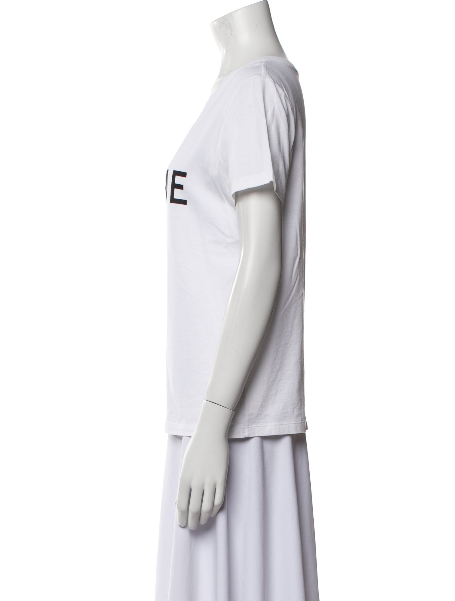 Celine Robert Graphic Print Crew Neck T-Shirt